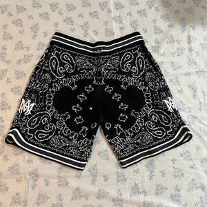 Mens Amiri Bandana Shorts Men